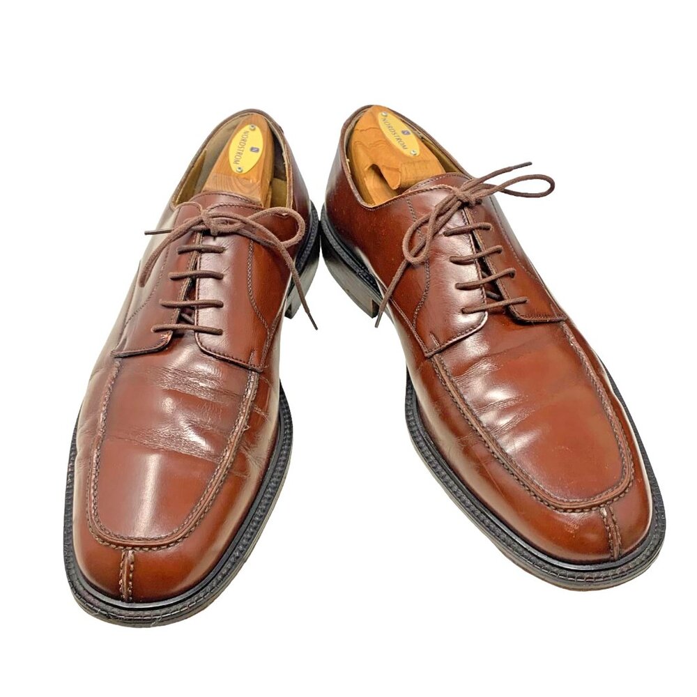 Cole Haan City‎ Calhoun Brown Leather Split Toe Dress Oxfords
